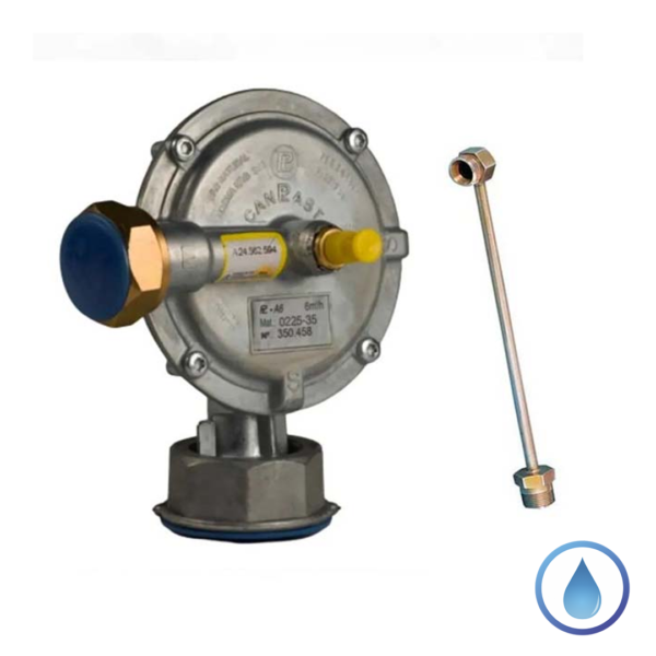 REGULADOR GAS NATURAL  6 M3 CANPLAST