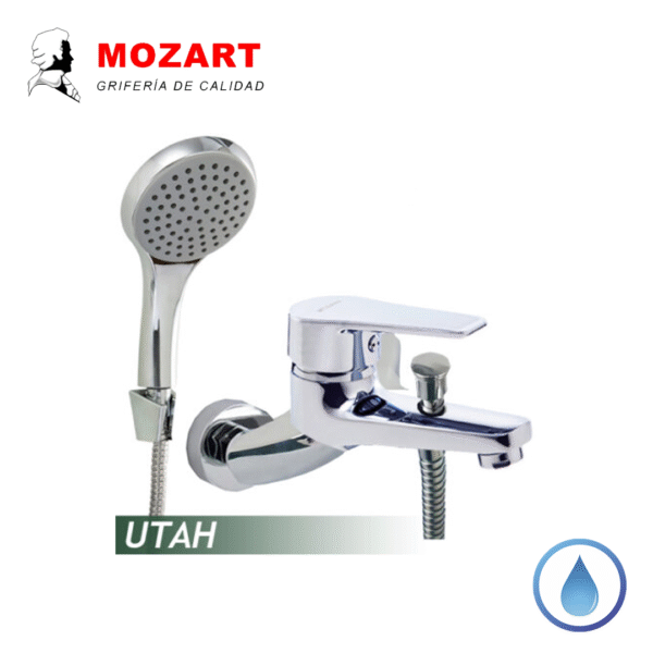 MOZART UTAH DUCHA C/TRANSF CROMO